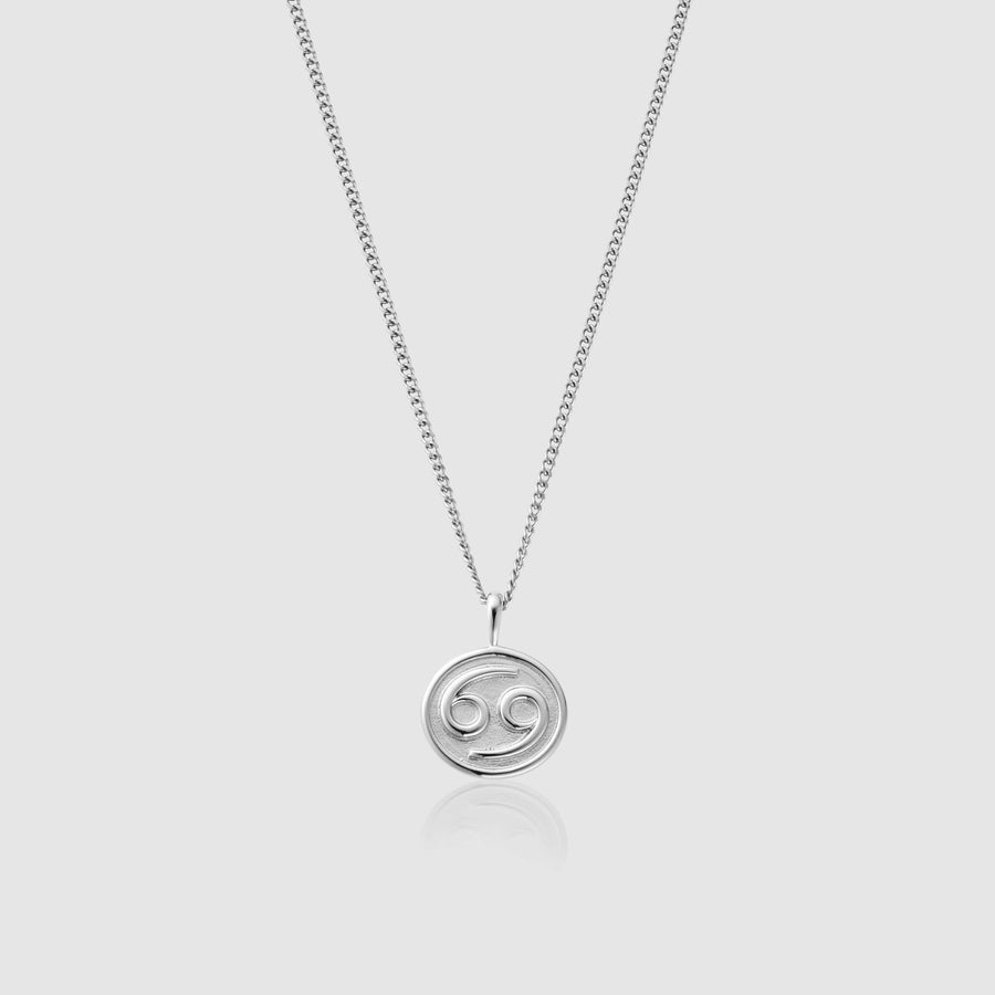 Cancer Pendant Necklace (Silver)