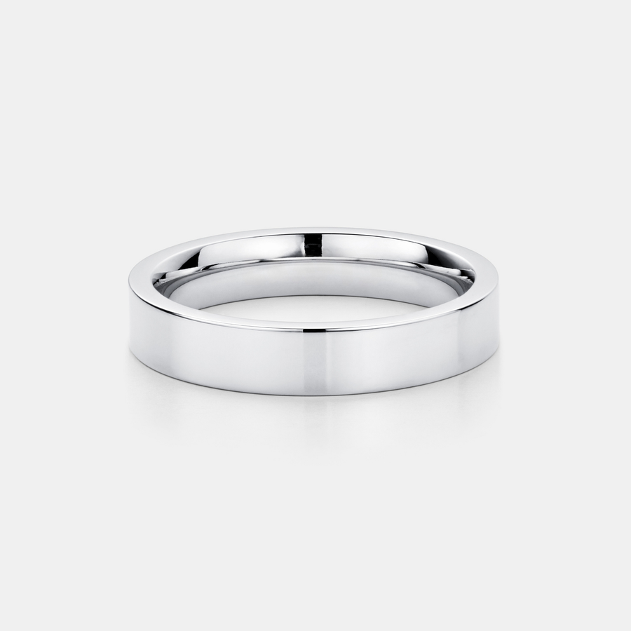Flat Band Ring (Silver) 5mm