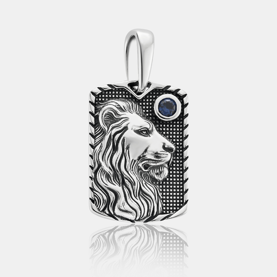 Courage Pendant Necklace | Sterling Silver
