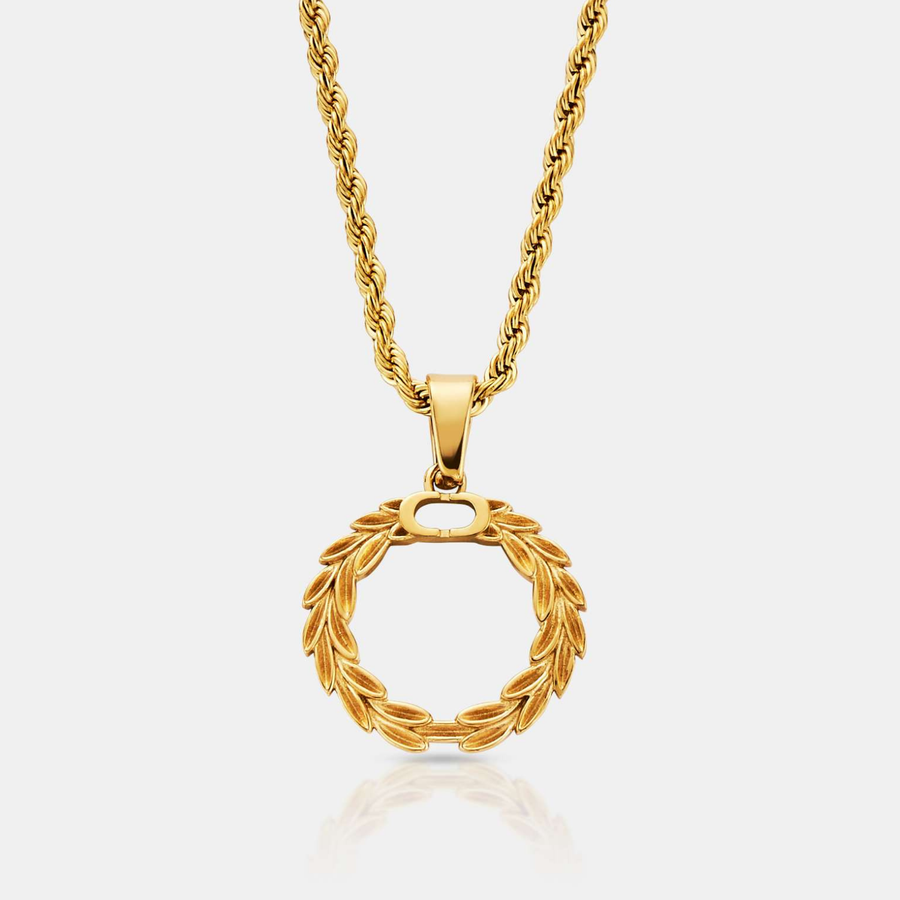 Triumph Pendant Necklace (Gold)