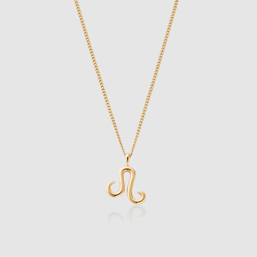 Leo Pendant Necklace (Gold)