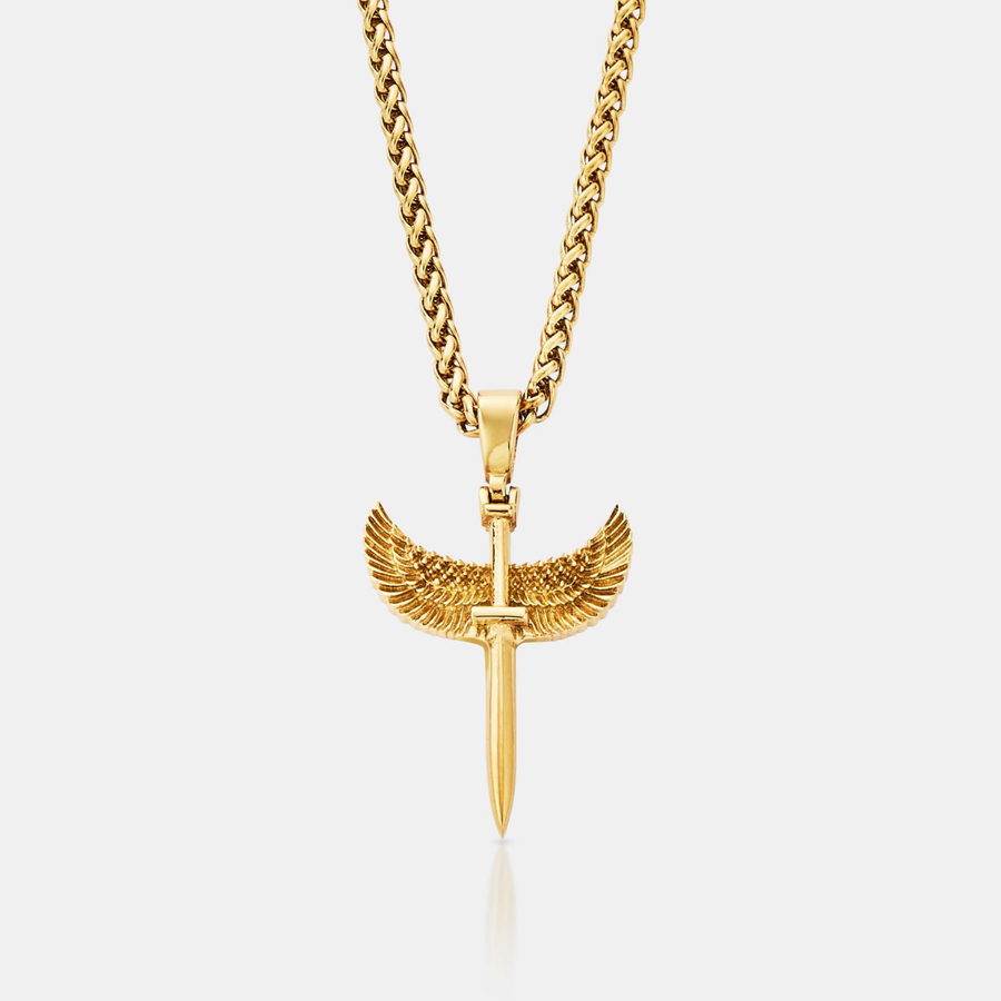 Instincts Pendant Necklace (Gold)