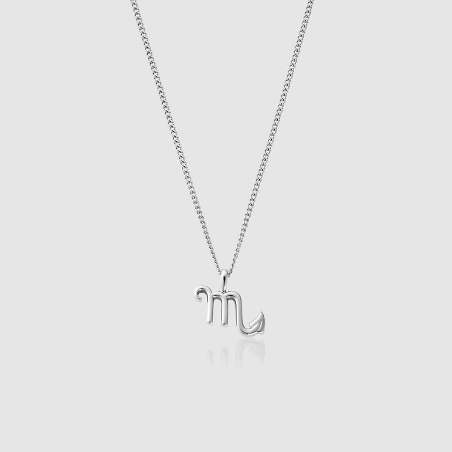 Scorpio Pendant Necklace (Silver)
