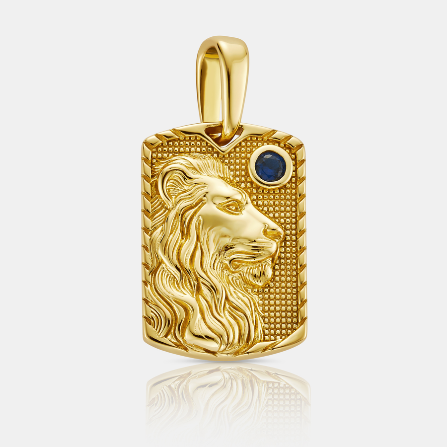Courage Pendant Necklace (18ct Gold) | Sterling Silver