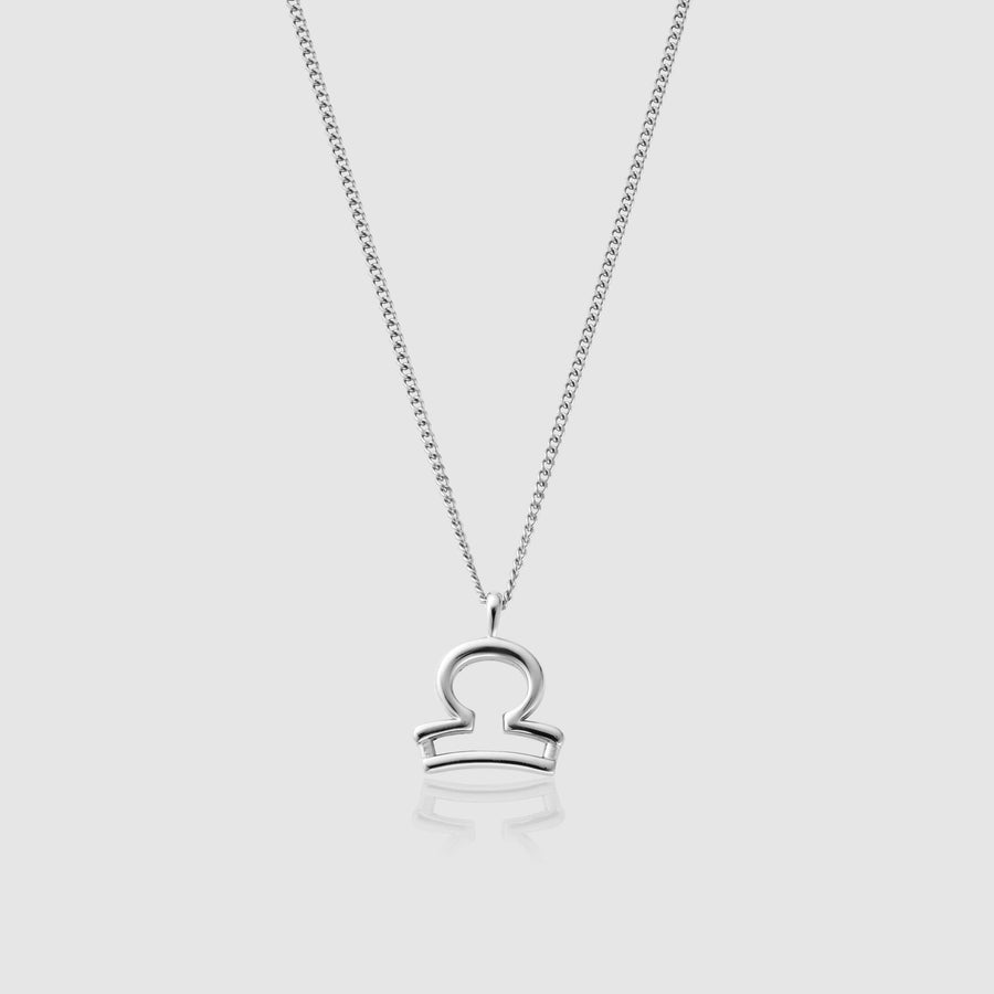 Libra Pendant Necklace (Silver)