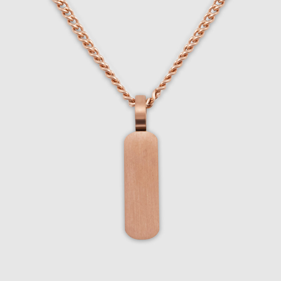 Totem Pendant Necklace (Rose Gold)
